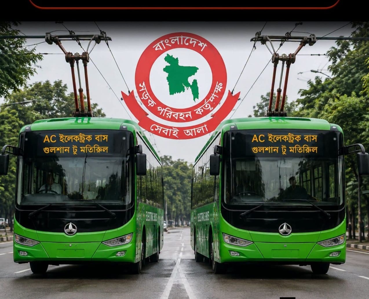 ঢাকায় ৯০ দিনের মধ্যে নামছে ২০০ ইলেক্ট্রিক বাস।